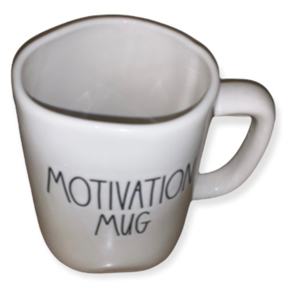 RAE DUNN Motivation Mug Ceramic Coffee Cup Tea Hot Chocolate New - Picture 3 of 6